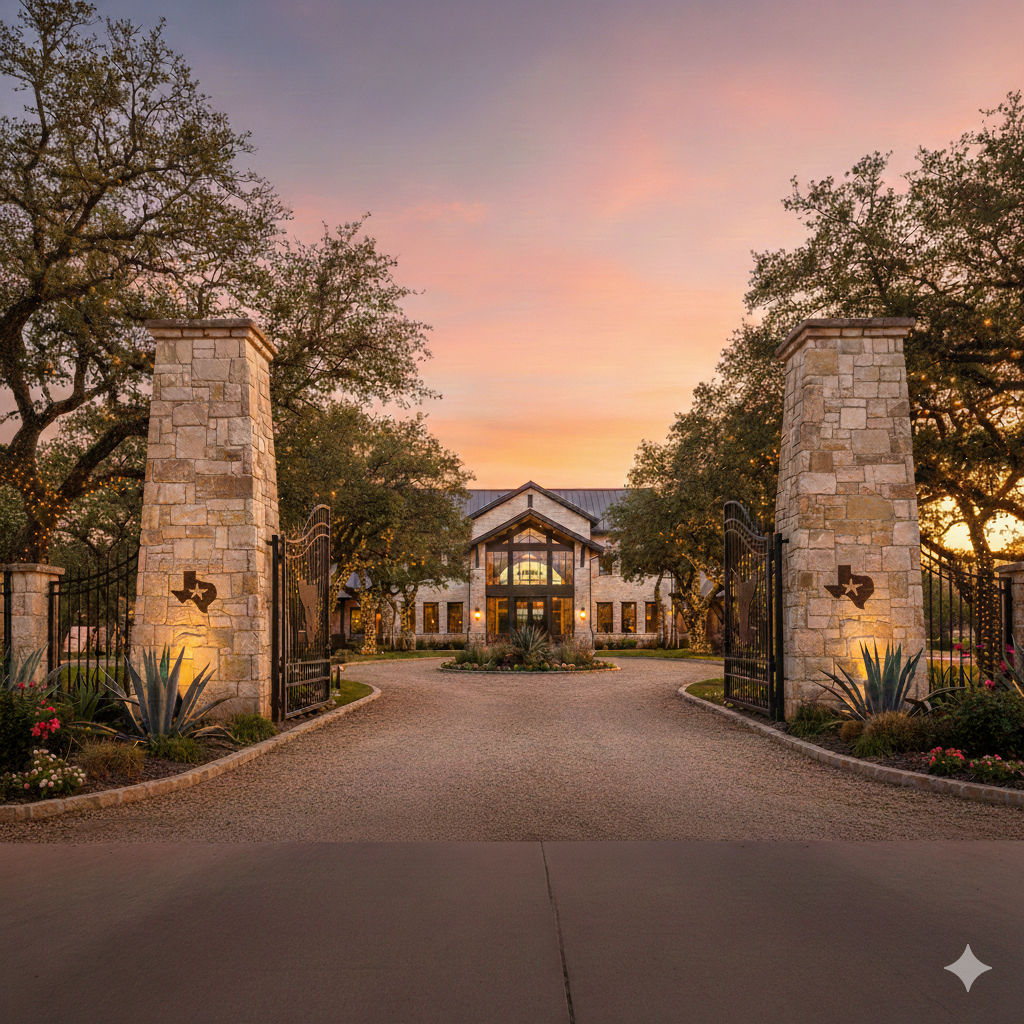 Luxury Hill Country lodge
